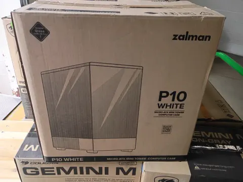 Zalman P10 White Micro ATX Mini Tower Co — New for $70 (Shipping & local pickup)