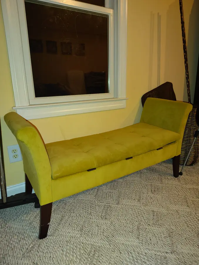 Ottoman Modern Storage Bench — Good for $80 (Local pickup only)