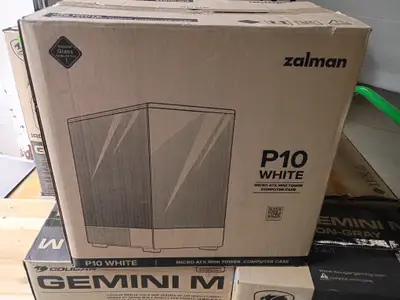 Zalman P10 White Micro ATX Mini Tower Co — New for $70 (Shipping & local pickup)