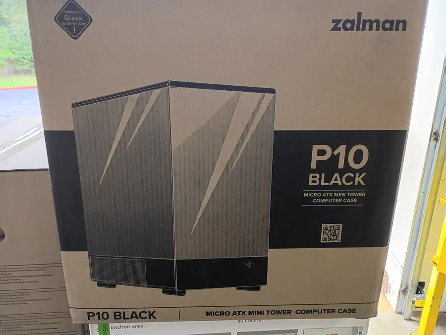 Zalman P10 Black Micro ATX Mini Tower Co — New for $60 (Shipping & local pickup)