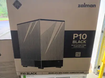 Zalman P10 Black Micro ATX Mini Tower Co — New for $60 (Shipping & local pickup)