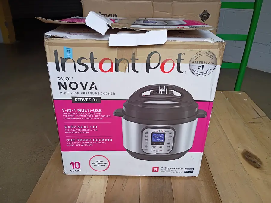 Instant Pot Duo Nova 7-in-1 Multi-Use Pr — Like New for $80 (Shipping & local pickup)