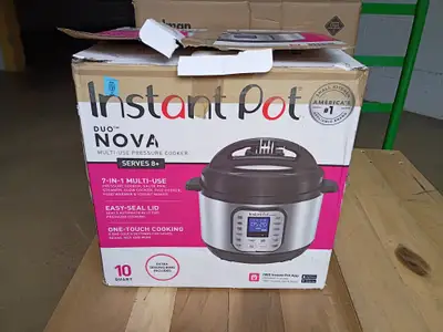 Instant Pot Duo Nova 7-in-1 Multi-Use Pr — Like New for $85 (Shipping & local pickup)