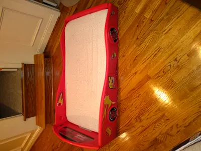 McQueen Toddler Bed 2024 — Like New for $35 (Local pickup only)